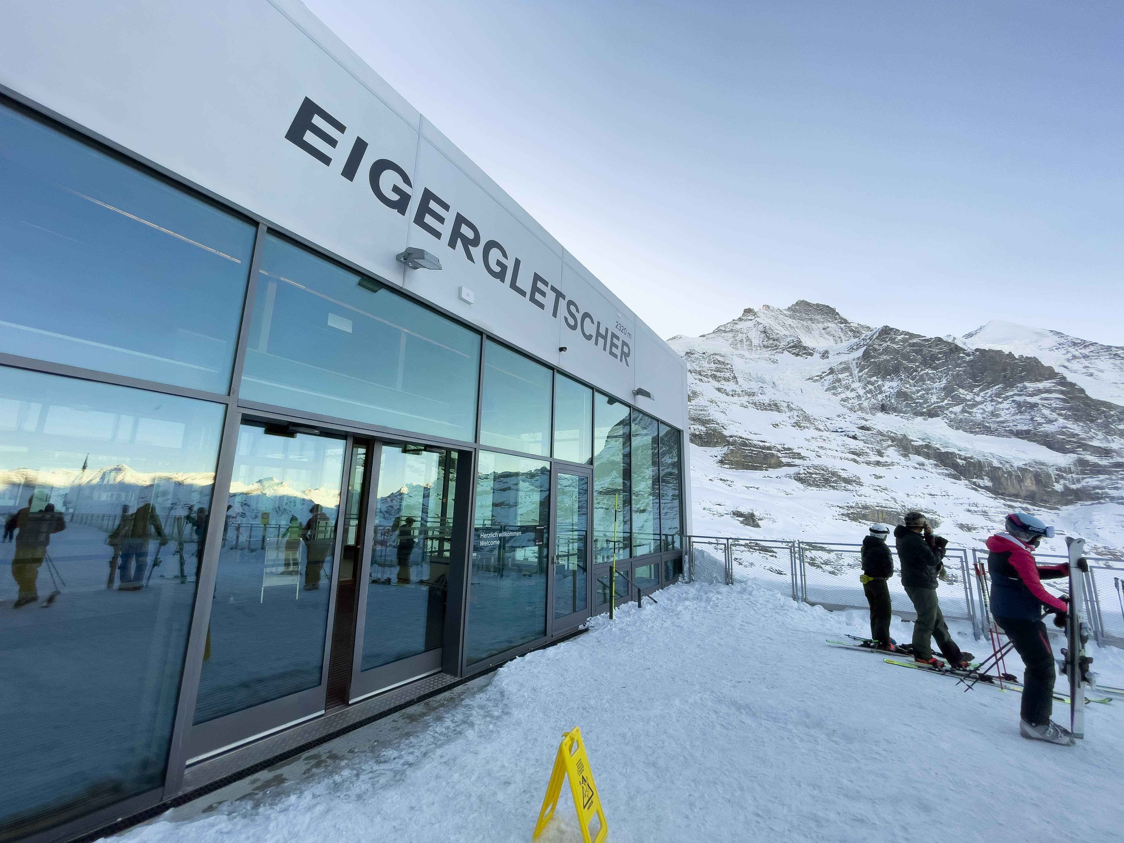 Eiger Express mountain station, Grindelwald, Jungfrau