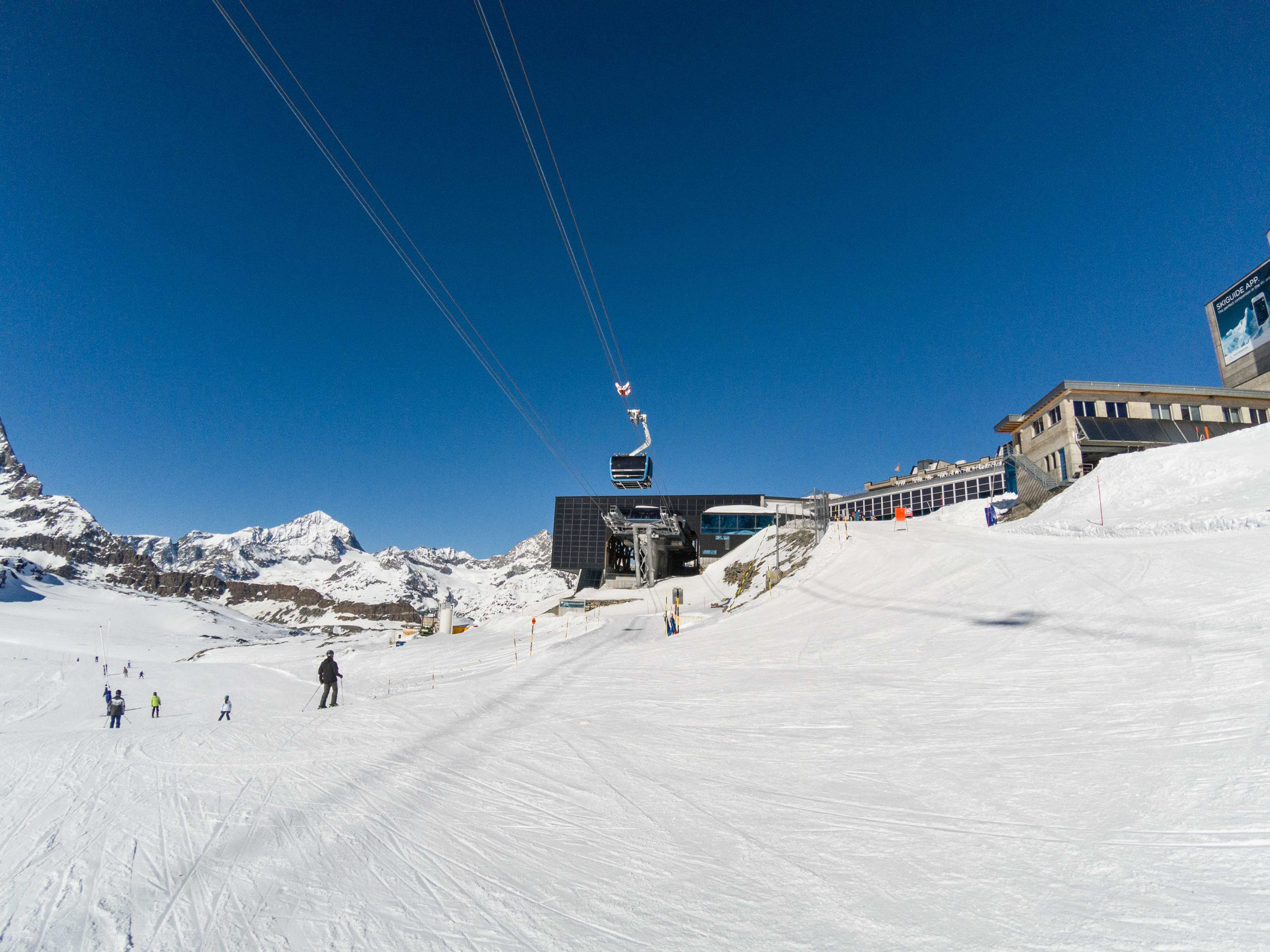 Trockener Steg (valley) station of the 3-S Matterhorn Glacier Ride, Zermatt