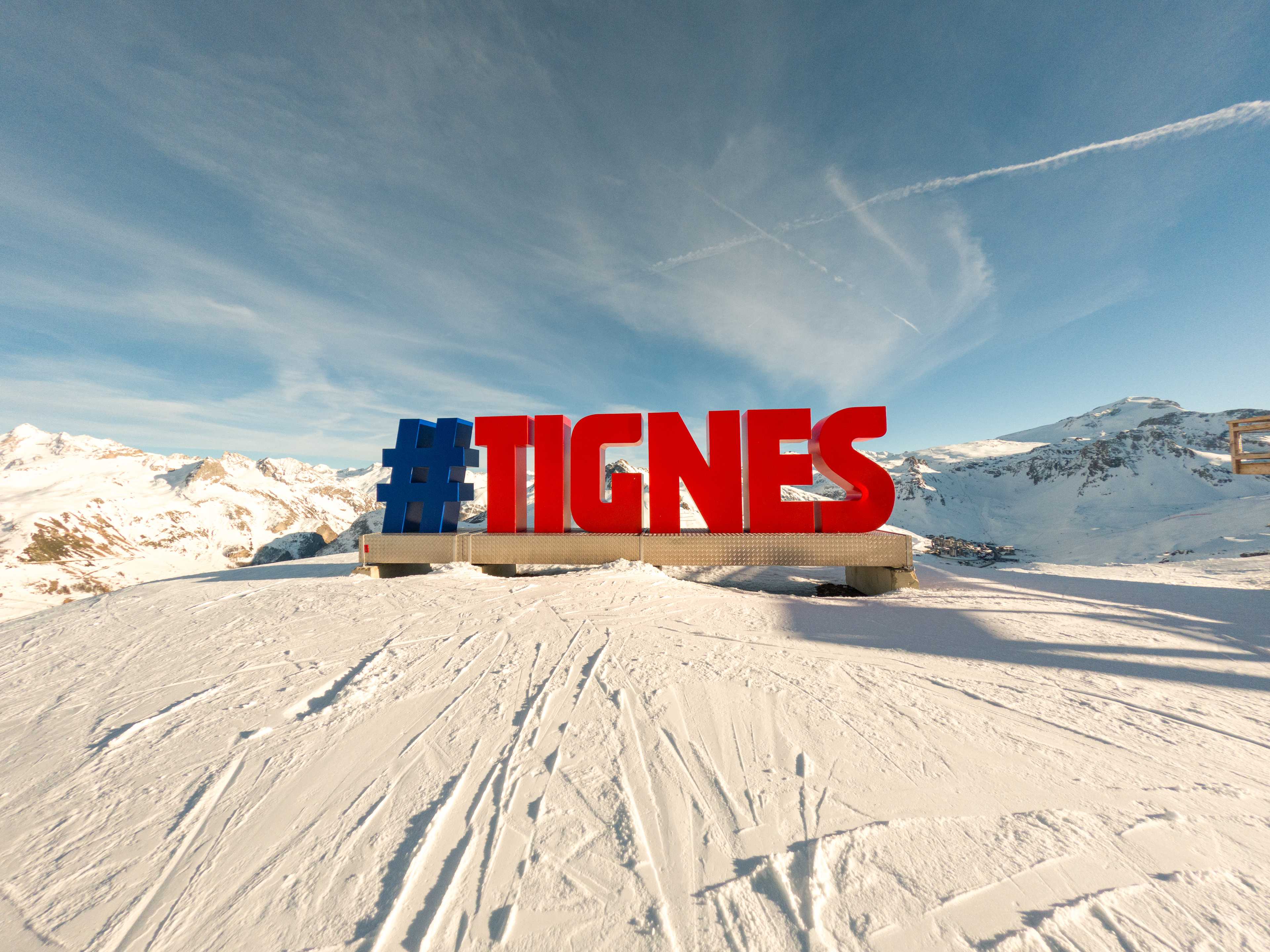 Selfie spot Tignes