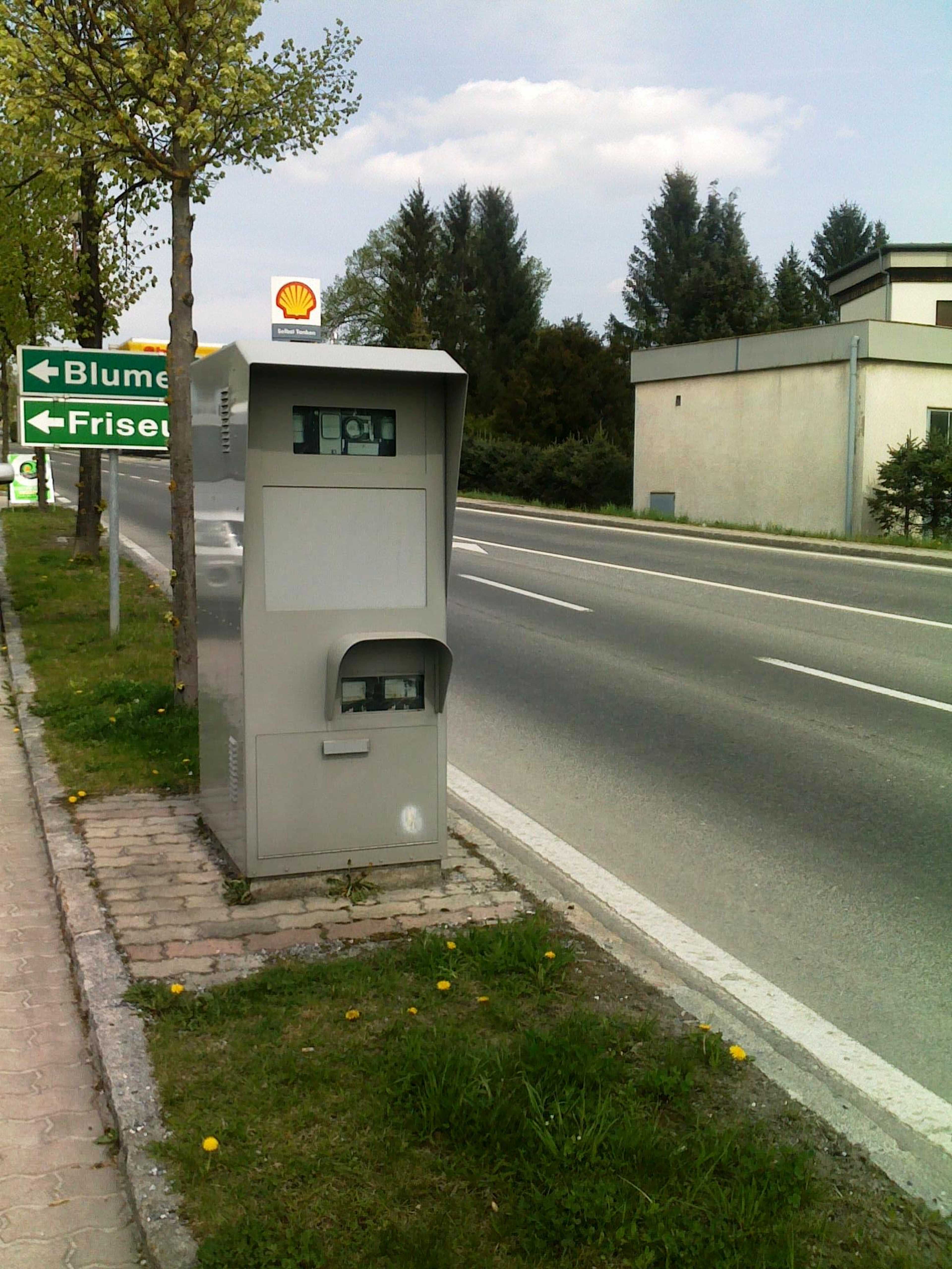 Speed camera in Austria