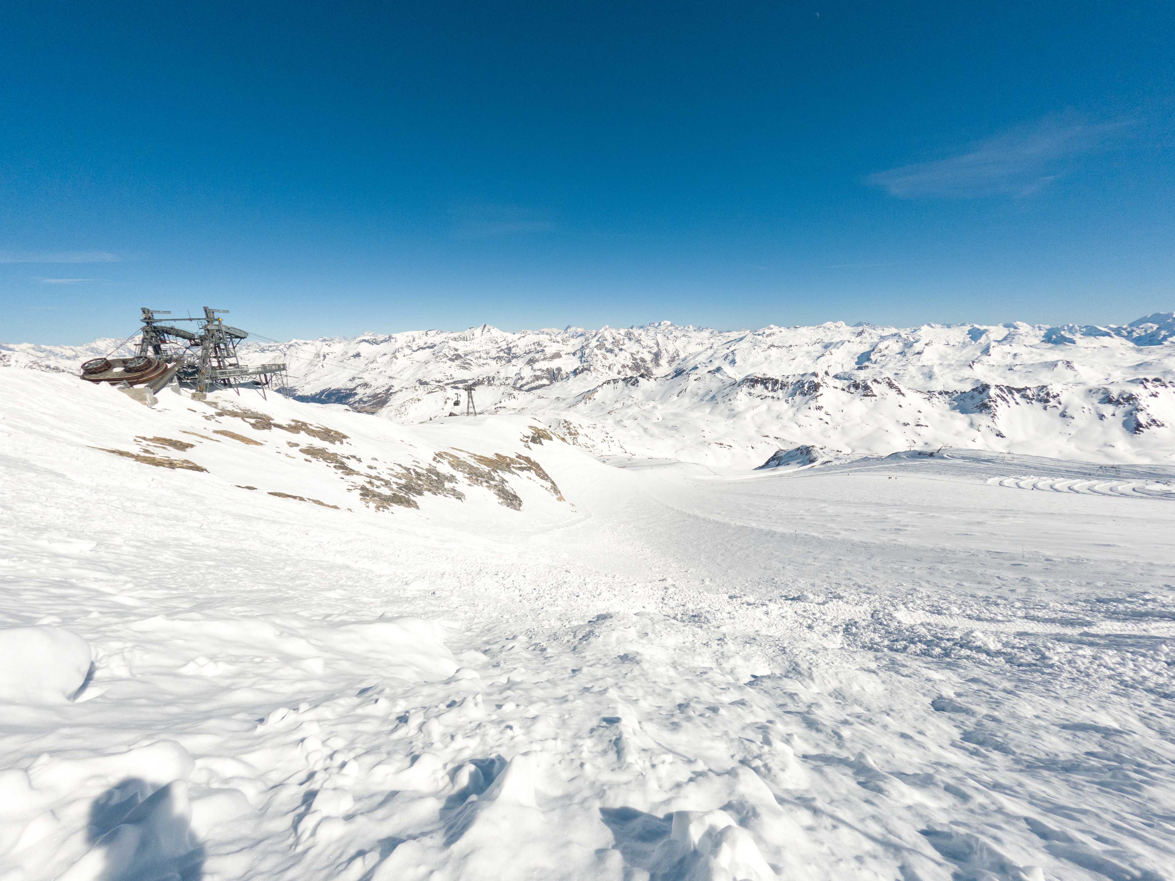 Lodowiec La Grande Motte (3456 m n.p.m.), Tignes