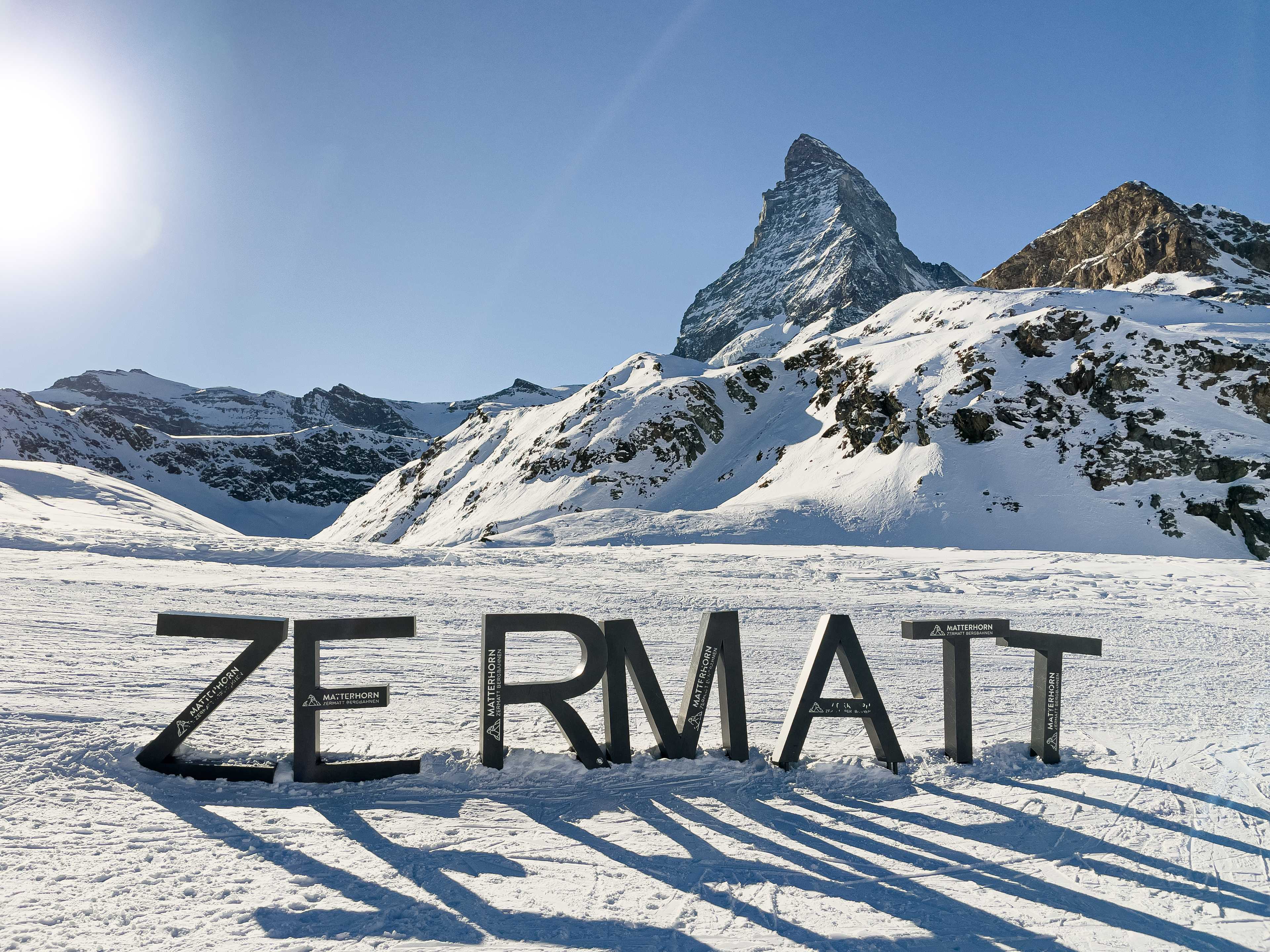 Zermatt selfie spot