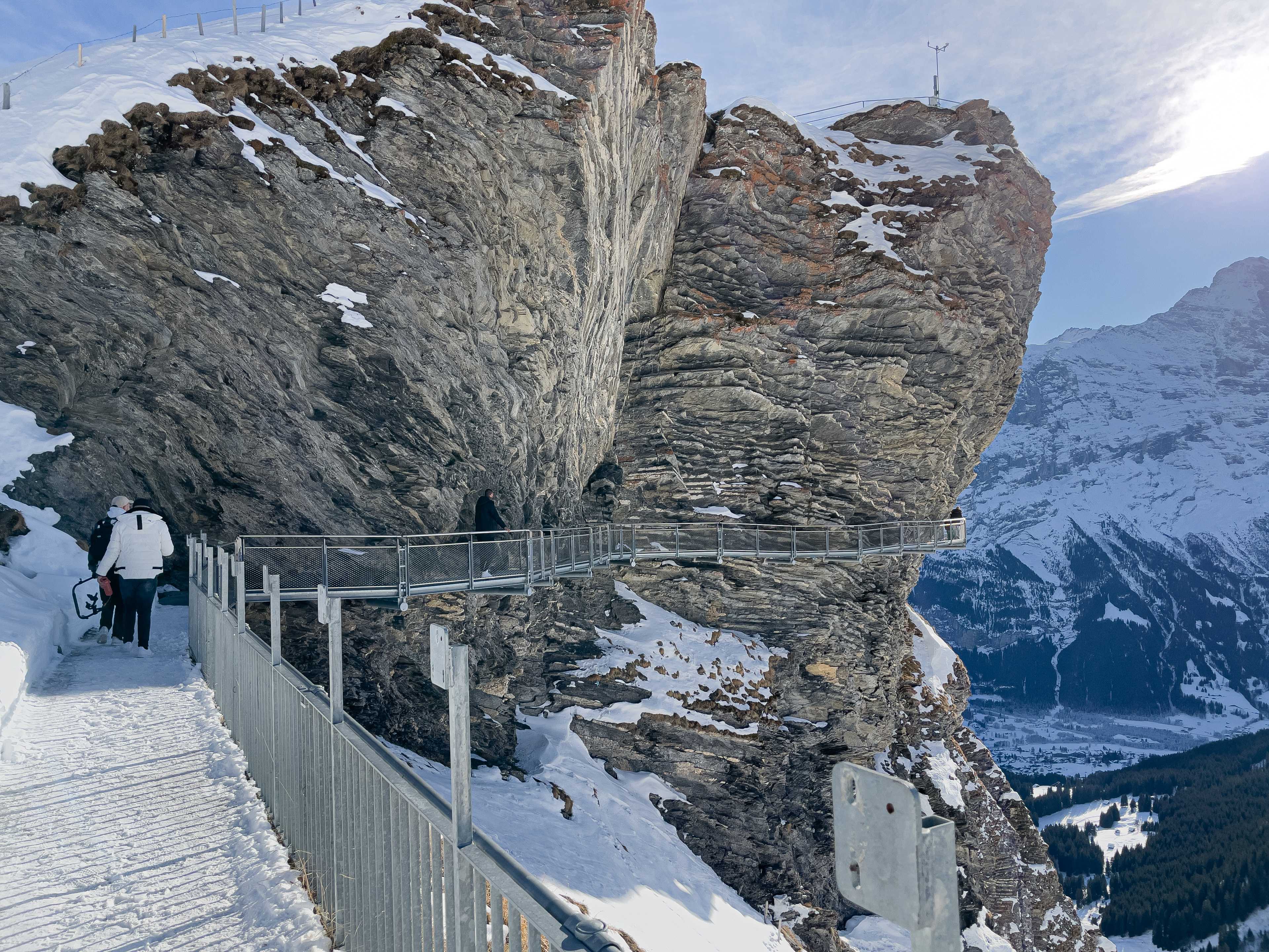 'First Cliff Walk', Grindelwald, Jungfrau