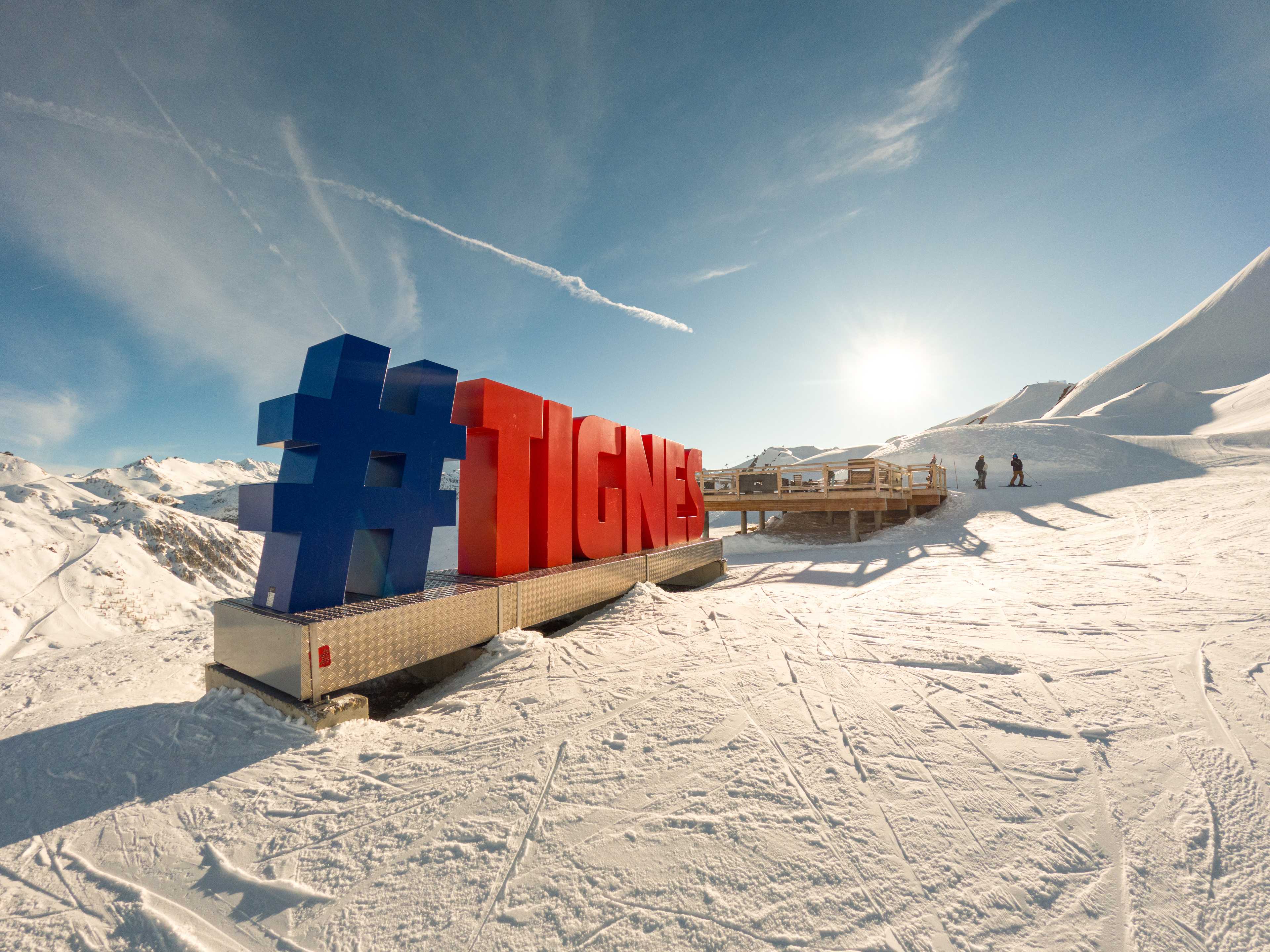 Selfie spot Tignes