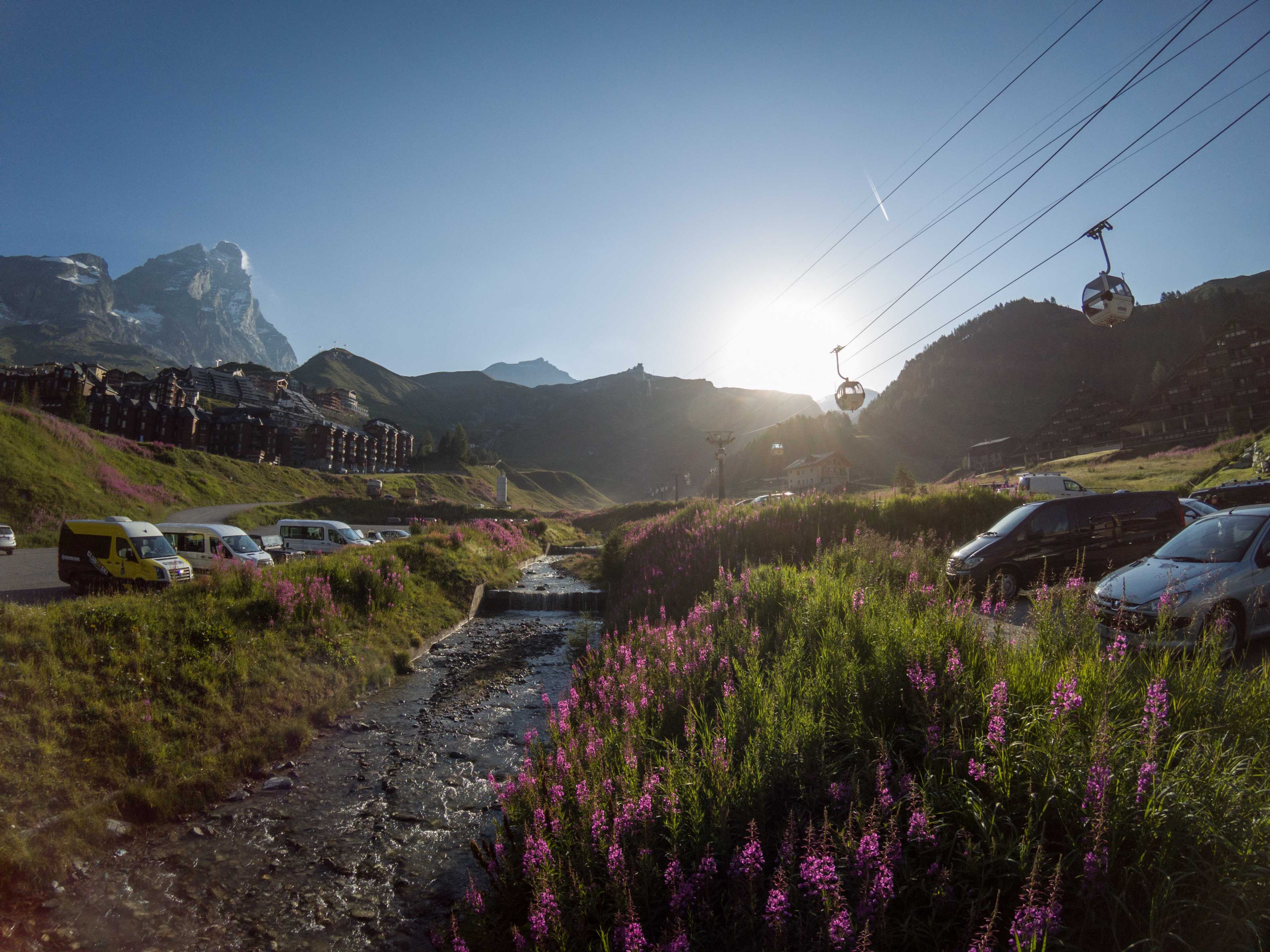 Cervinia in the summer