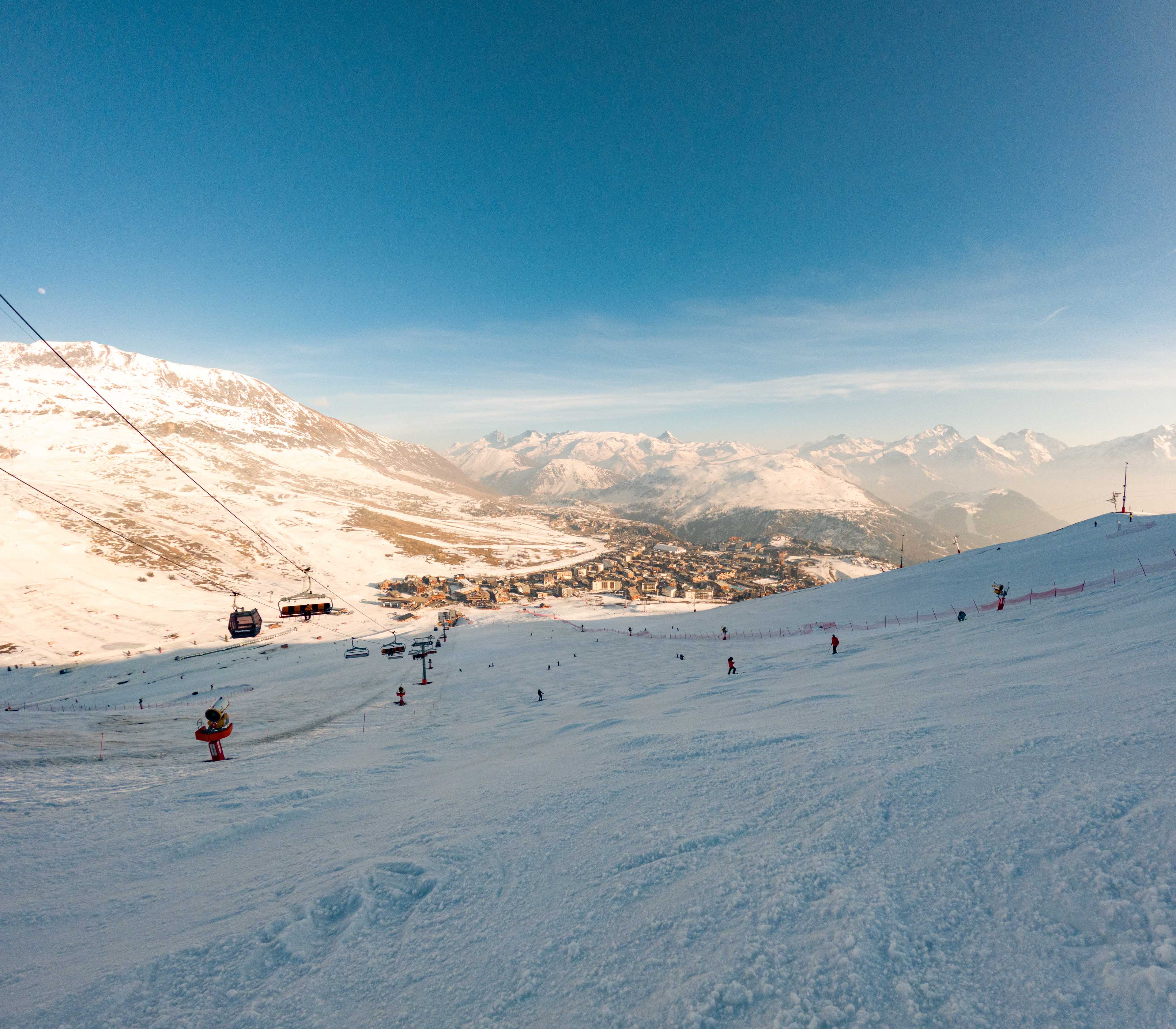 The view from Signal (2100 m a.s.l.), Alpe d'Huez