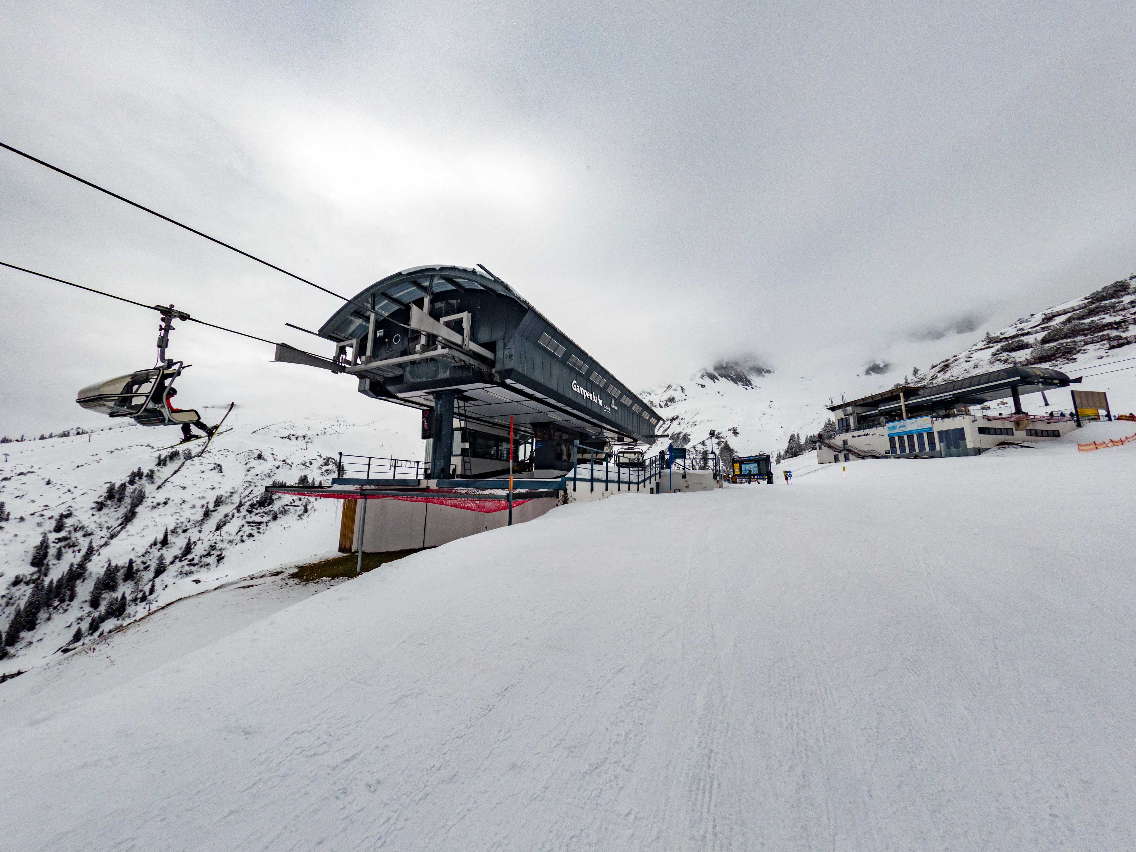Gampen (1850 m n.p.m.), centralna część obszaru Kapall, St. Anton