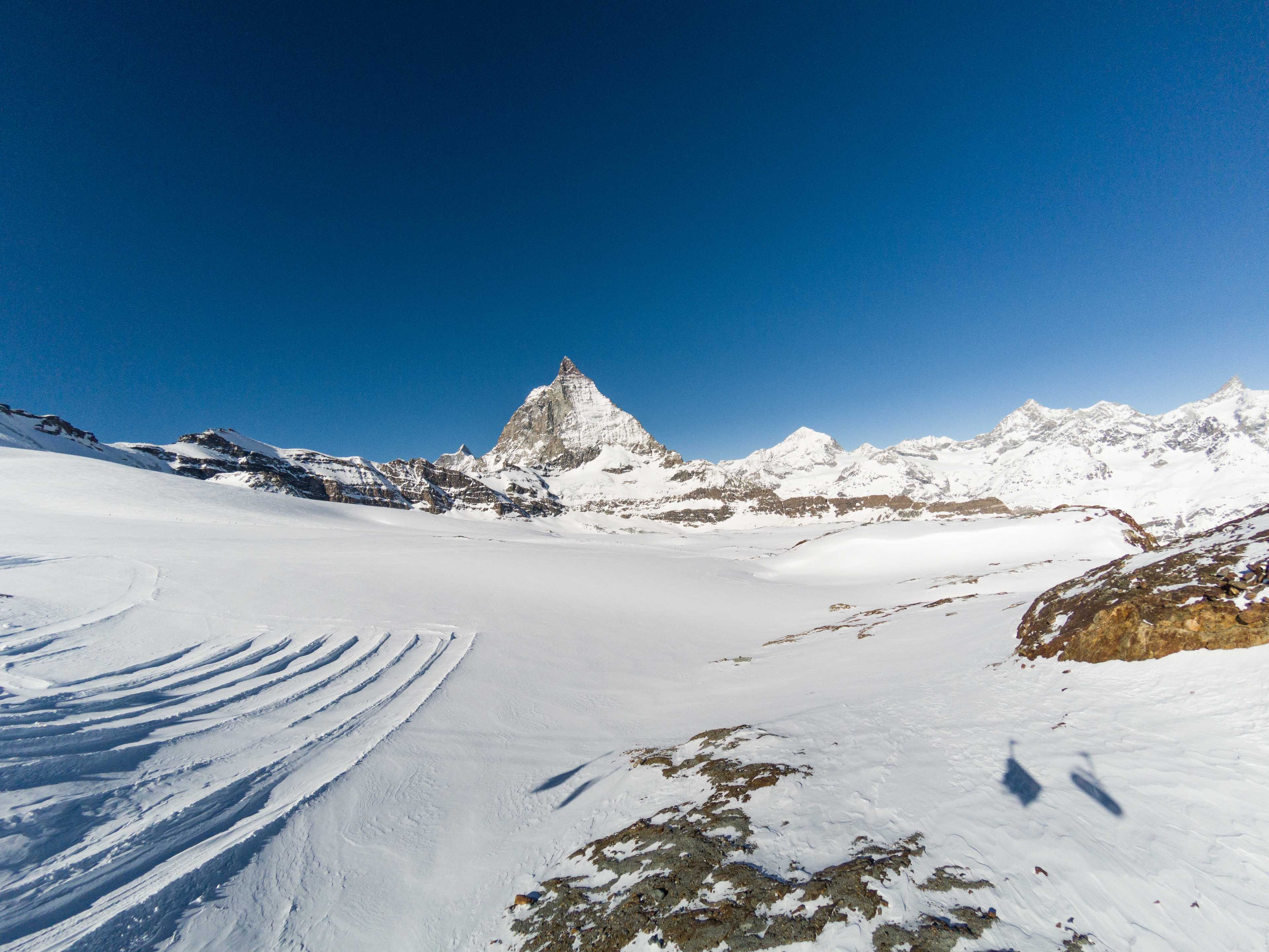 Matterhorn seen from Furgsattel, Zermatt