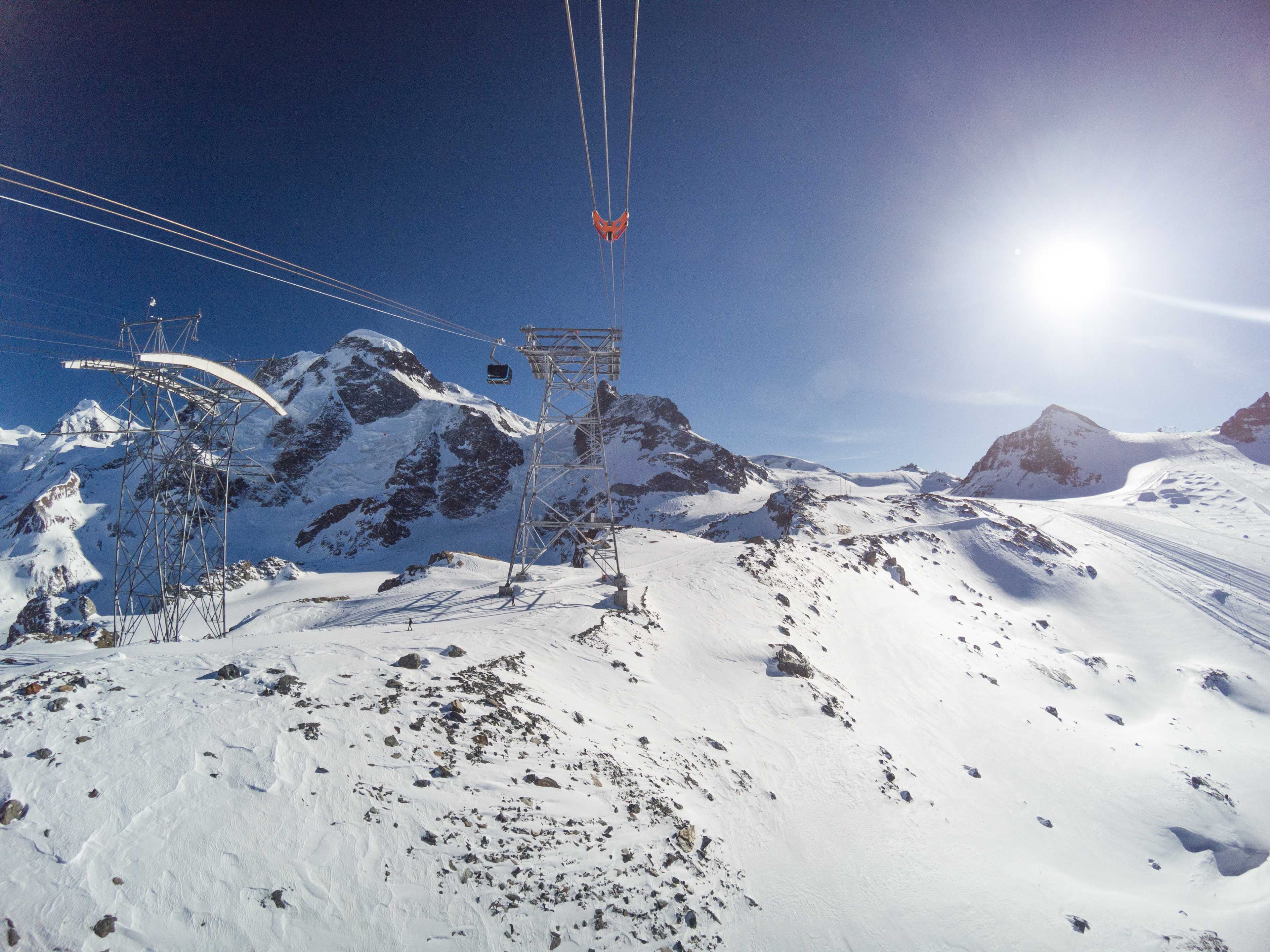 3-S cable car to Klein Matterhorn, Zermatt