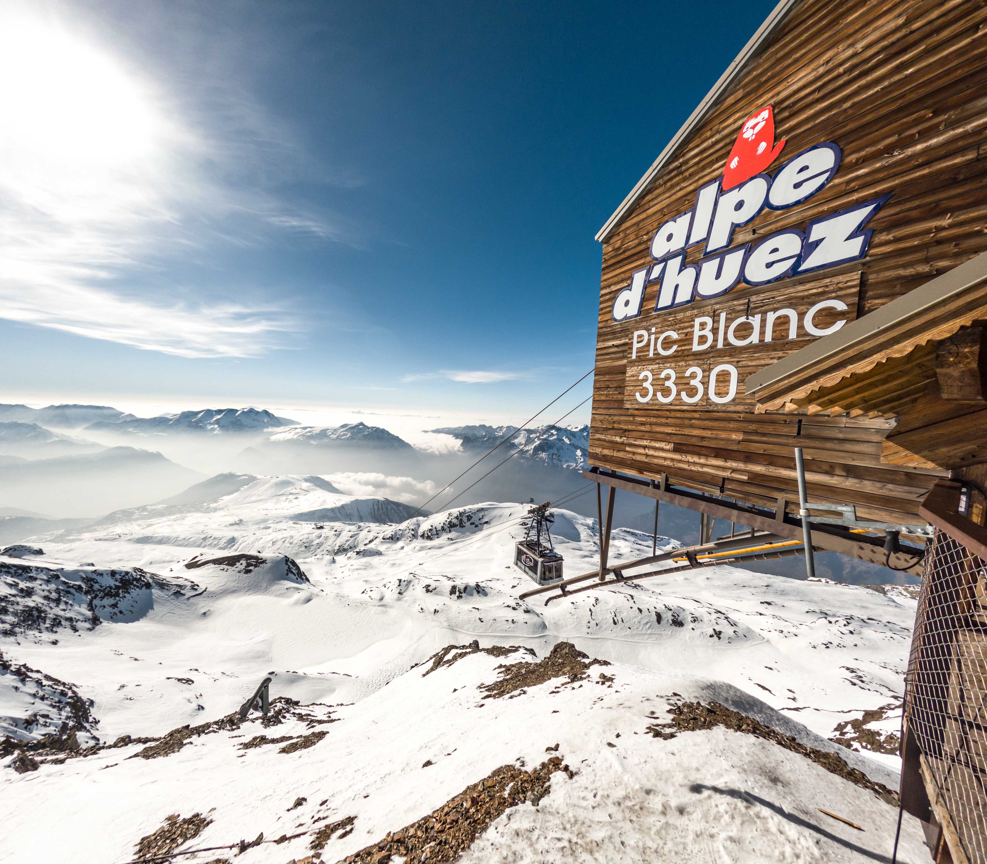 Pic Blanc (3330 m a.s.l.), Alpe d'Huez