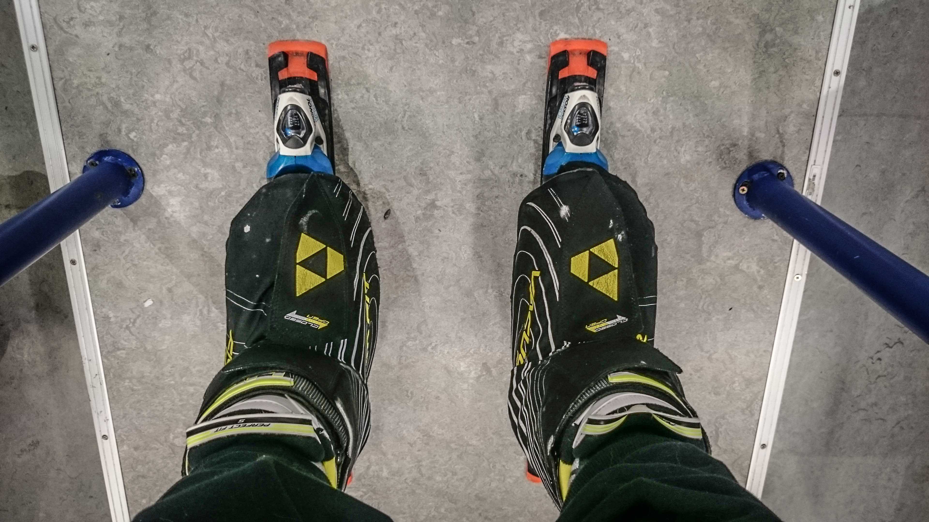 Ski boots thermal shaping