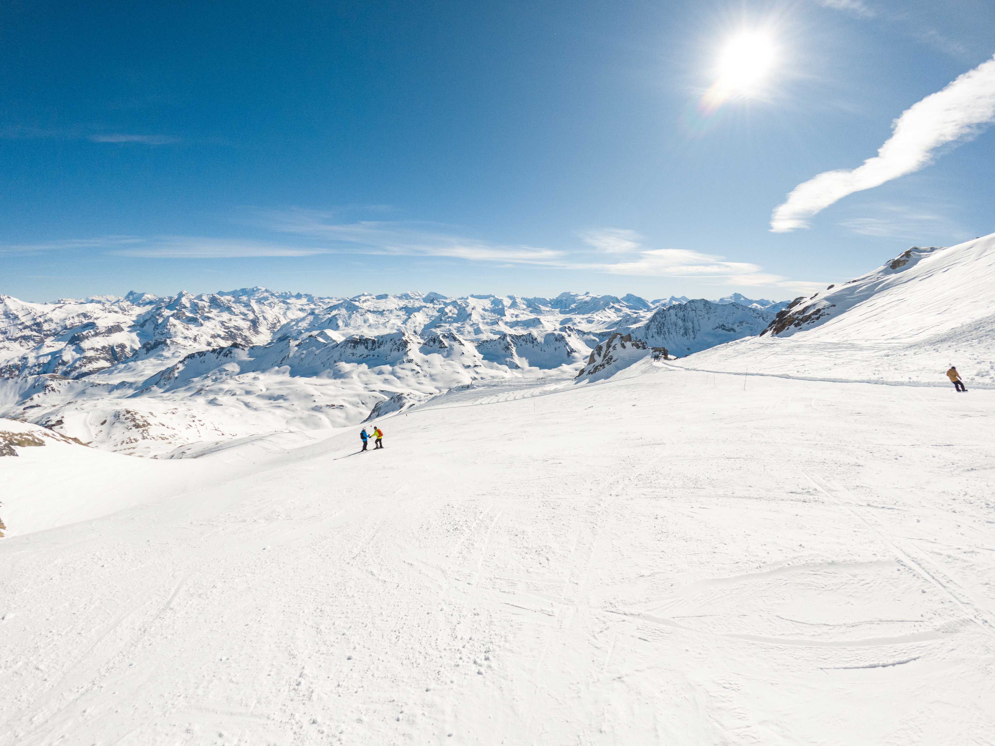 Lodowiec La Grande Motte (3456 m n.p.m.), Tignes