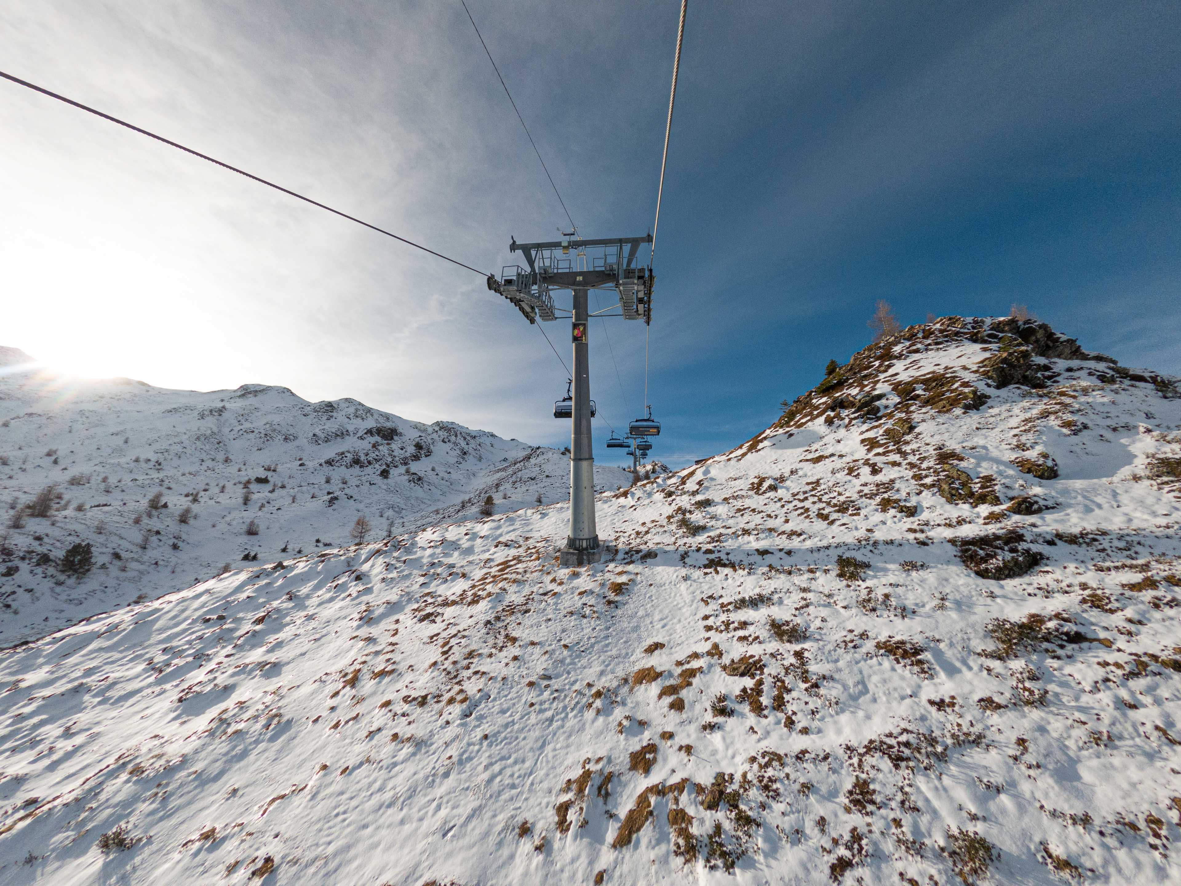 Furka-Zipper - Switzerland's first D-line lift, Davos
