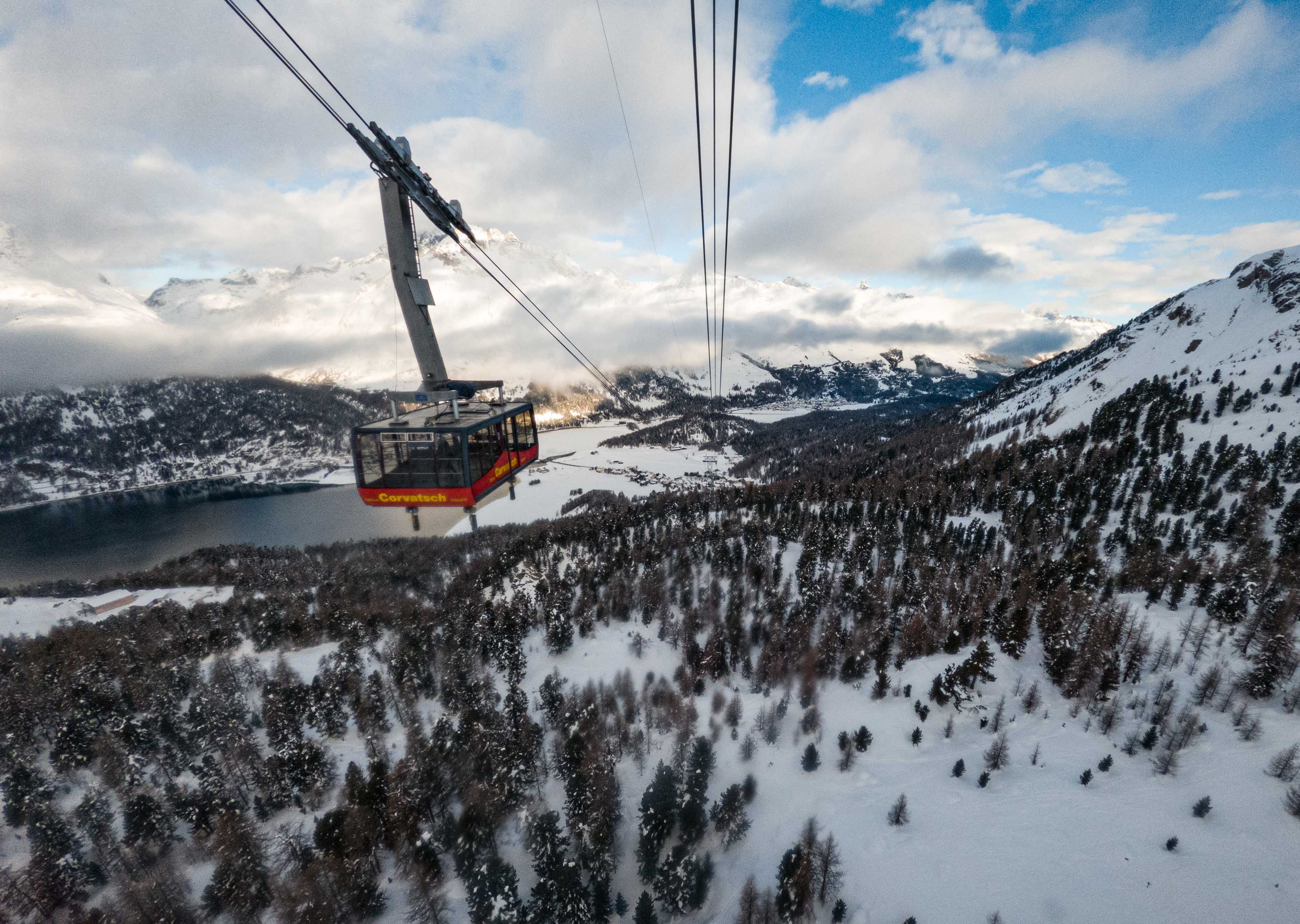 Surlej-Corvatsch cable car, St. Moritz