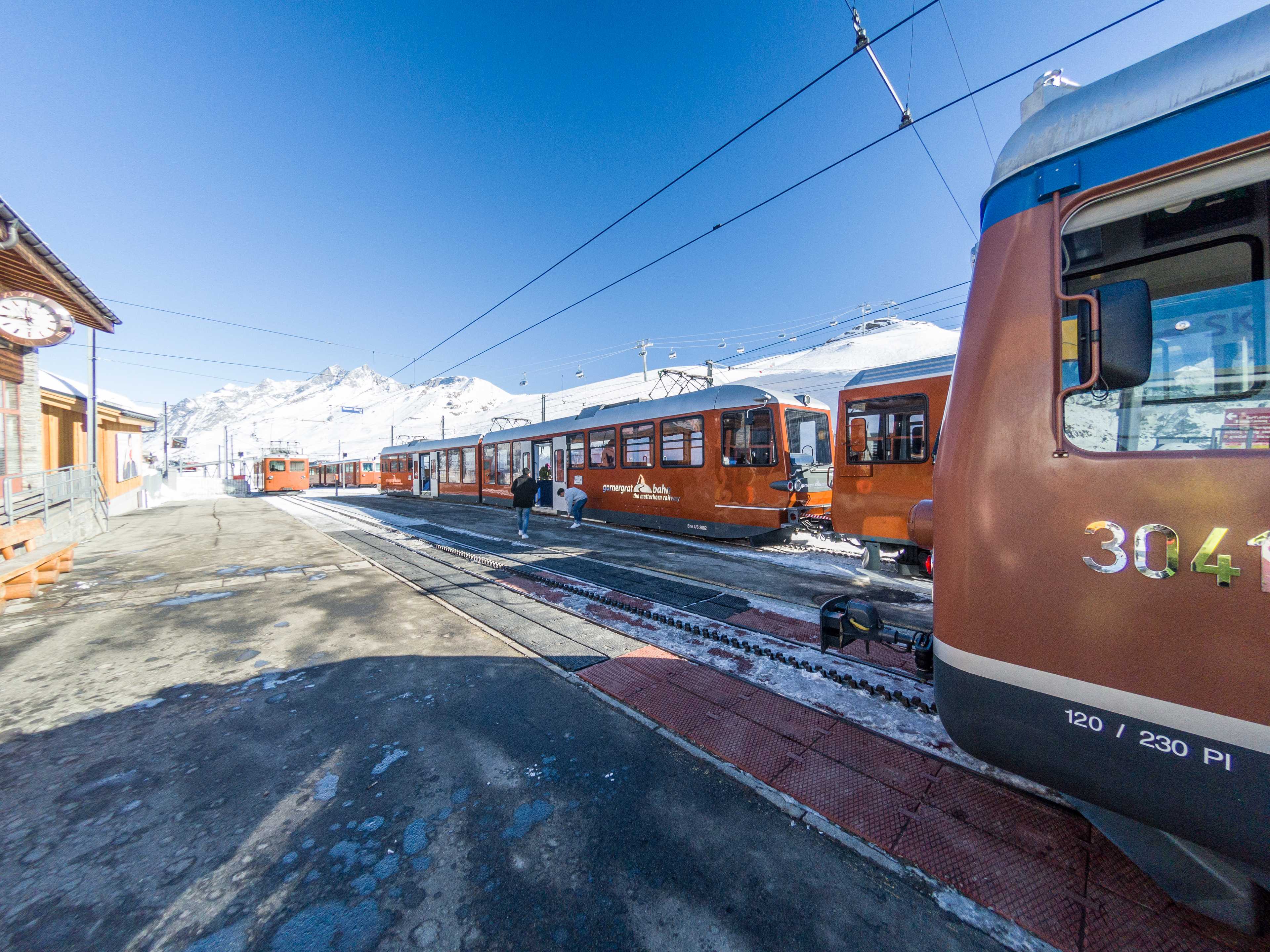 Gornergratbahn railway station, Riffelberg (2852 m a.s.l.), Zermatt