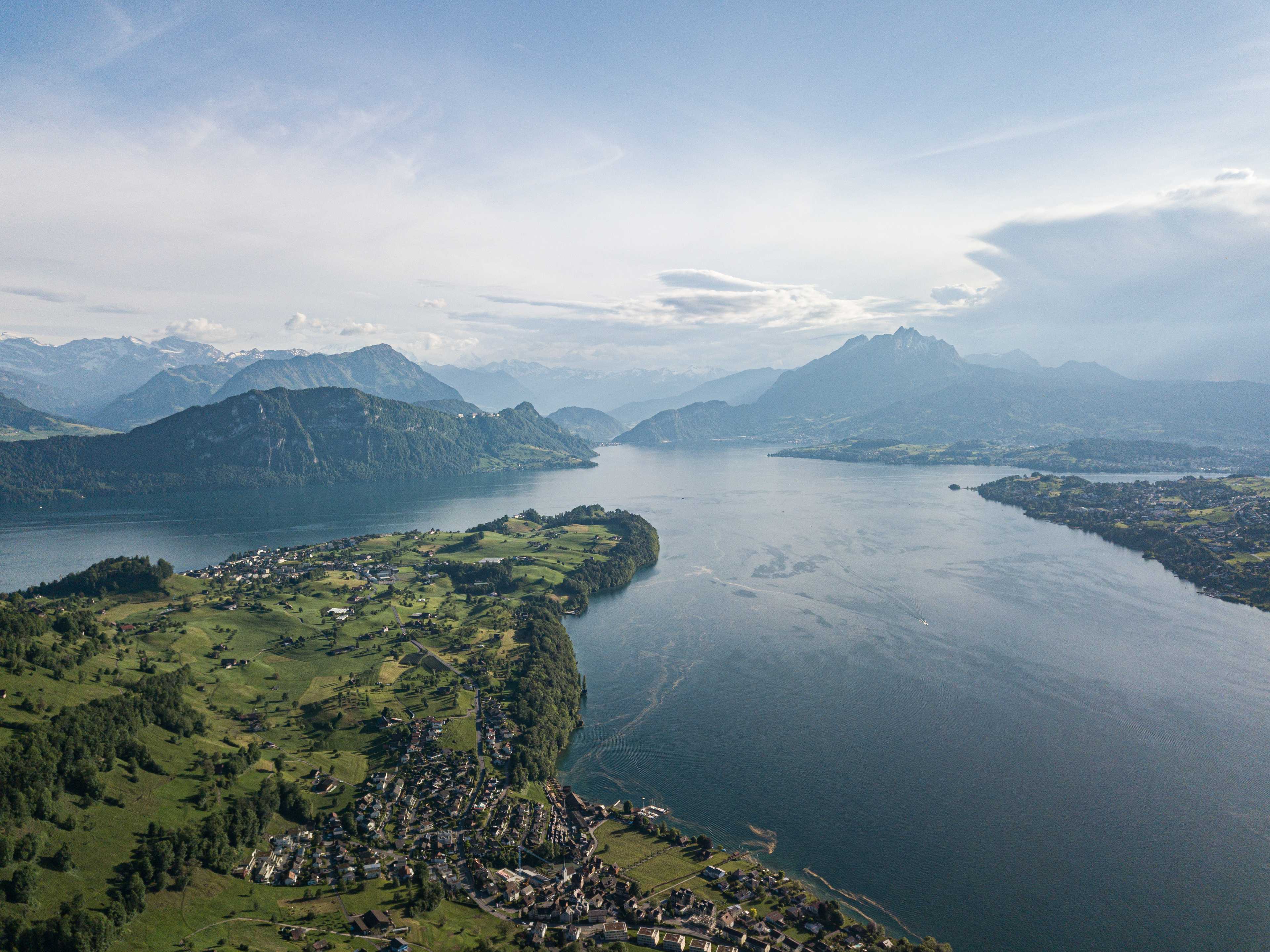 Jezioro Czterech Kantonów (Vierwaldstättersee), Szwajcaria