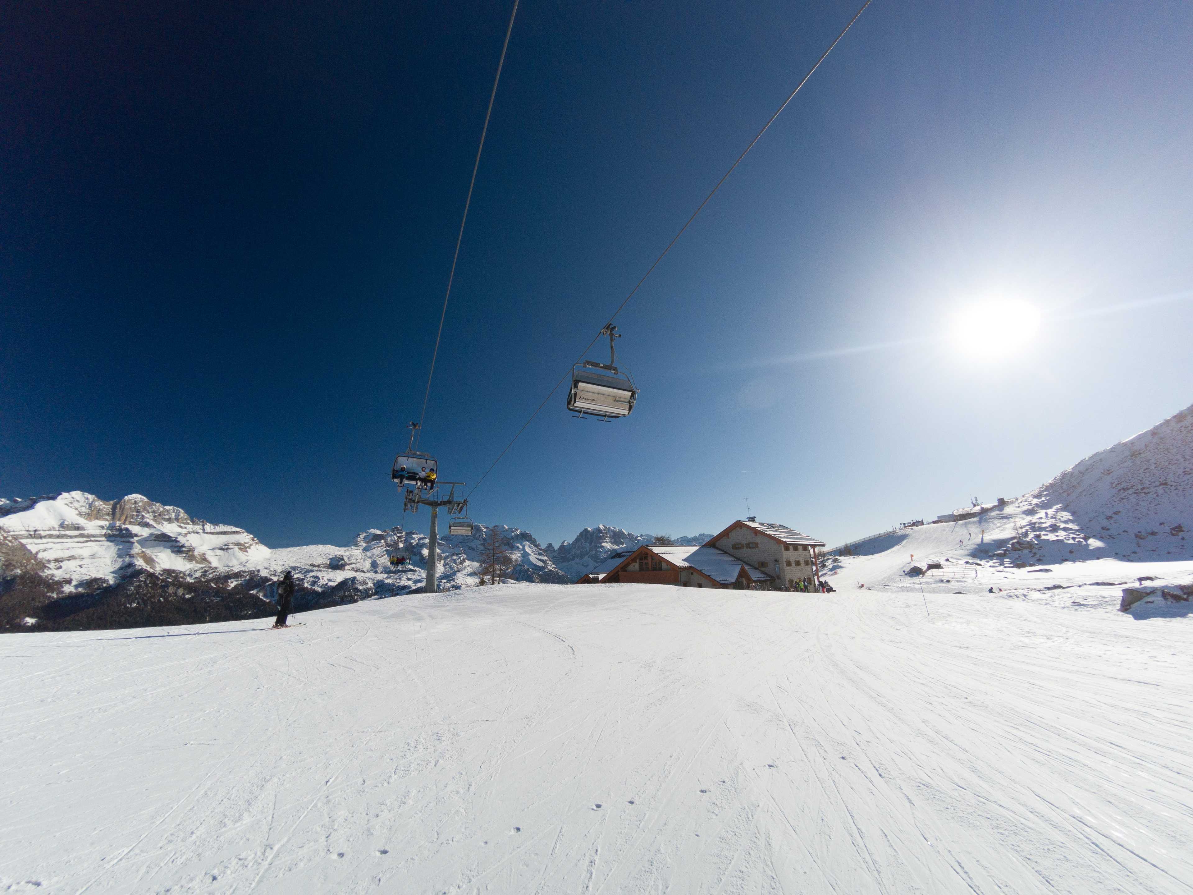 Fortini Express chairlift, replaced with a gondola lift in 2020, Madonna di Campiglio