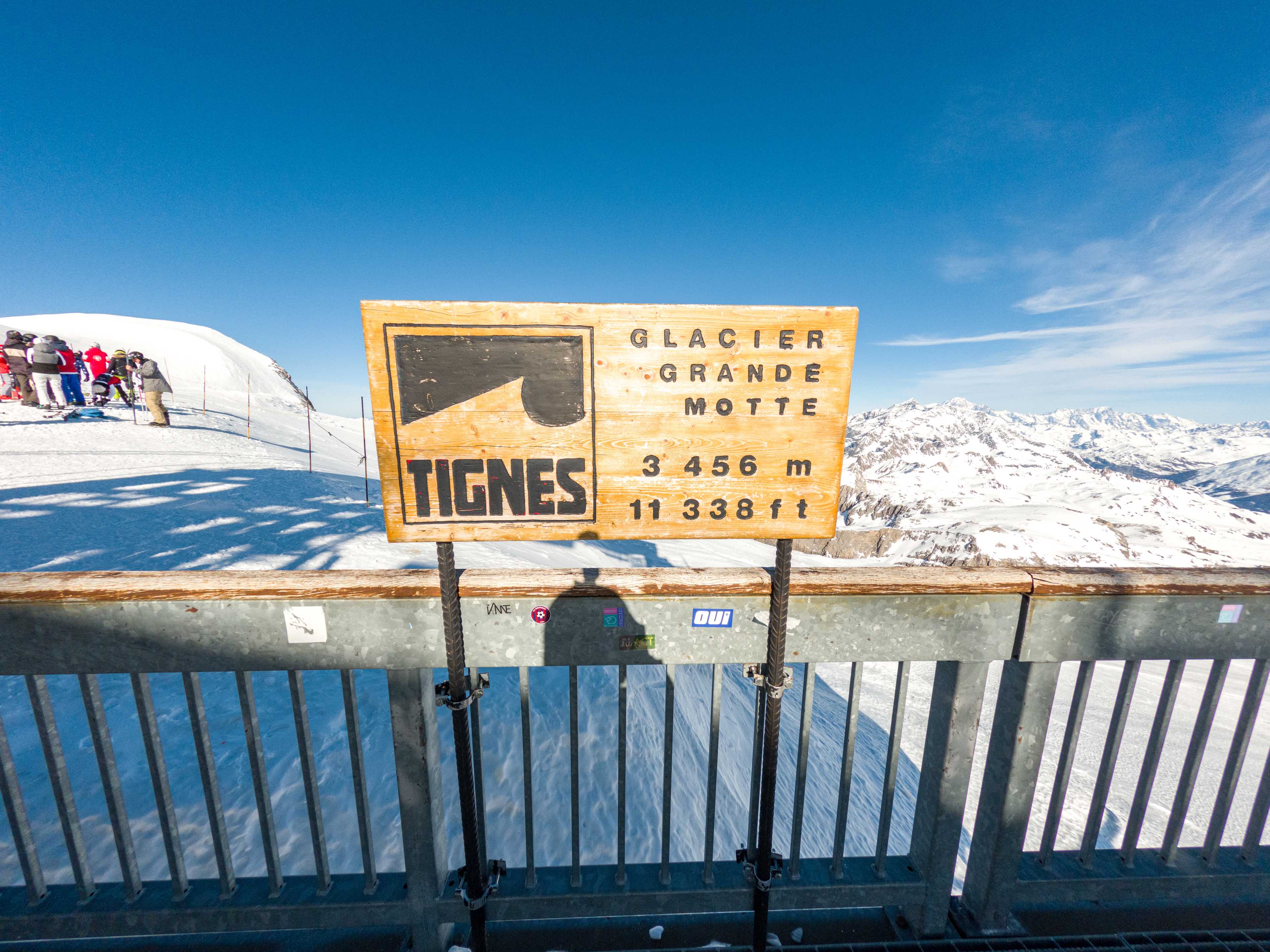 Lodowiec La Grande Motte (3456 m n.p.m.), Tignes