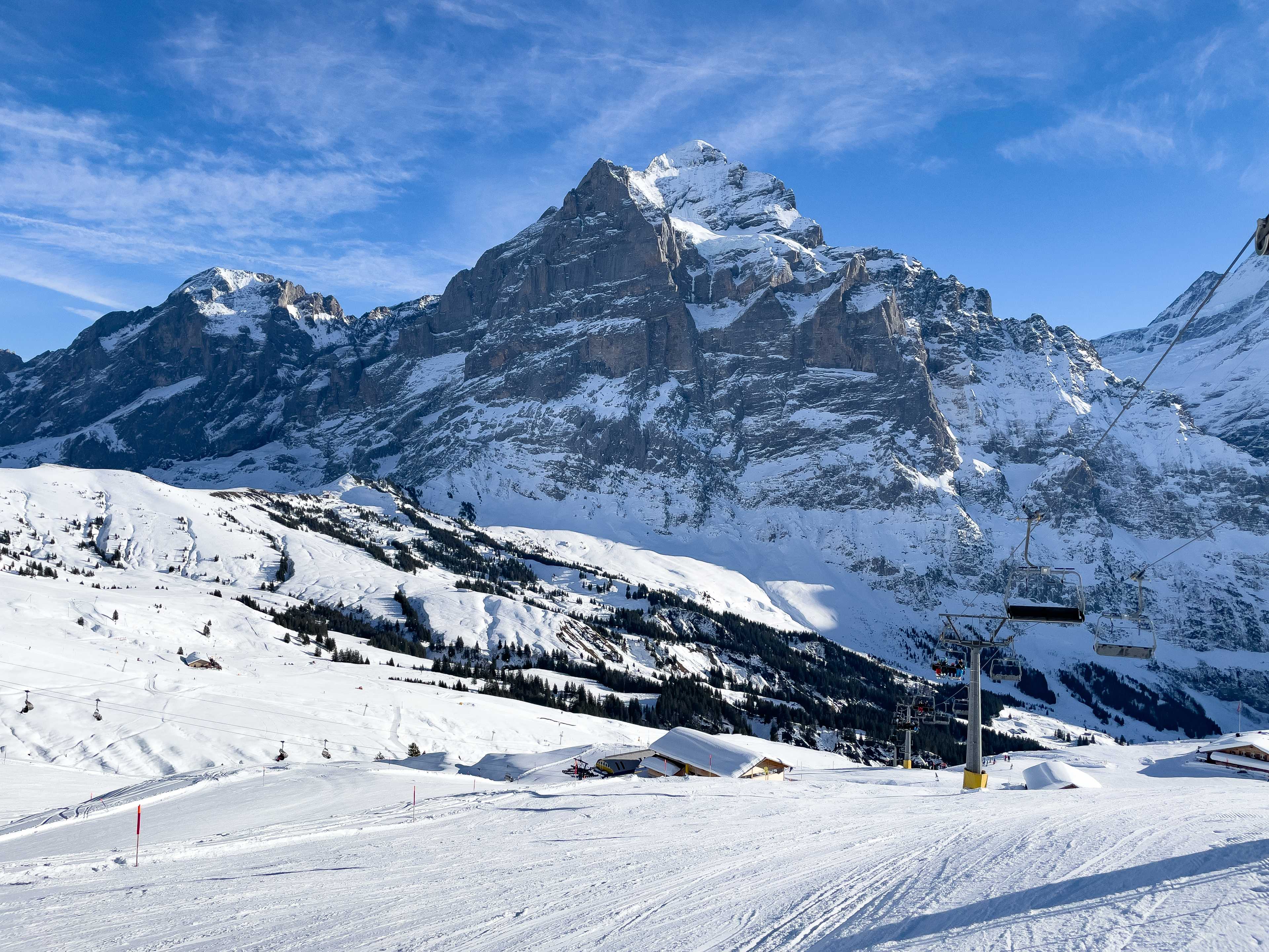 Eiger seen from First, Grindelwald, Jungfrau