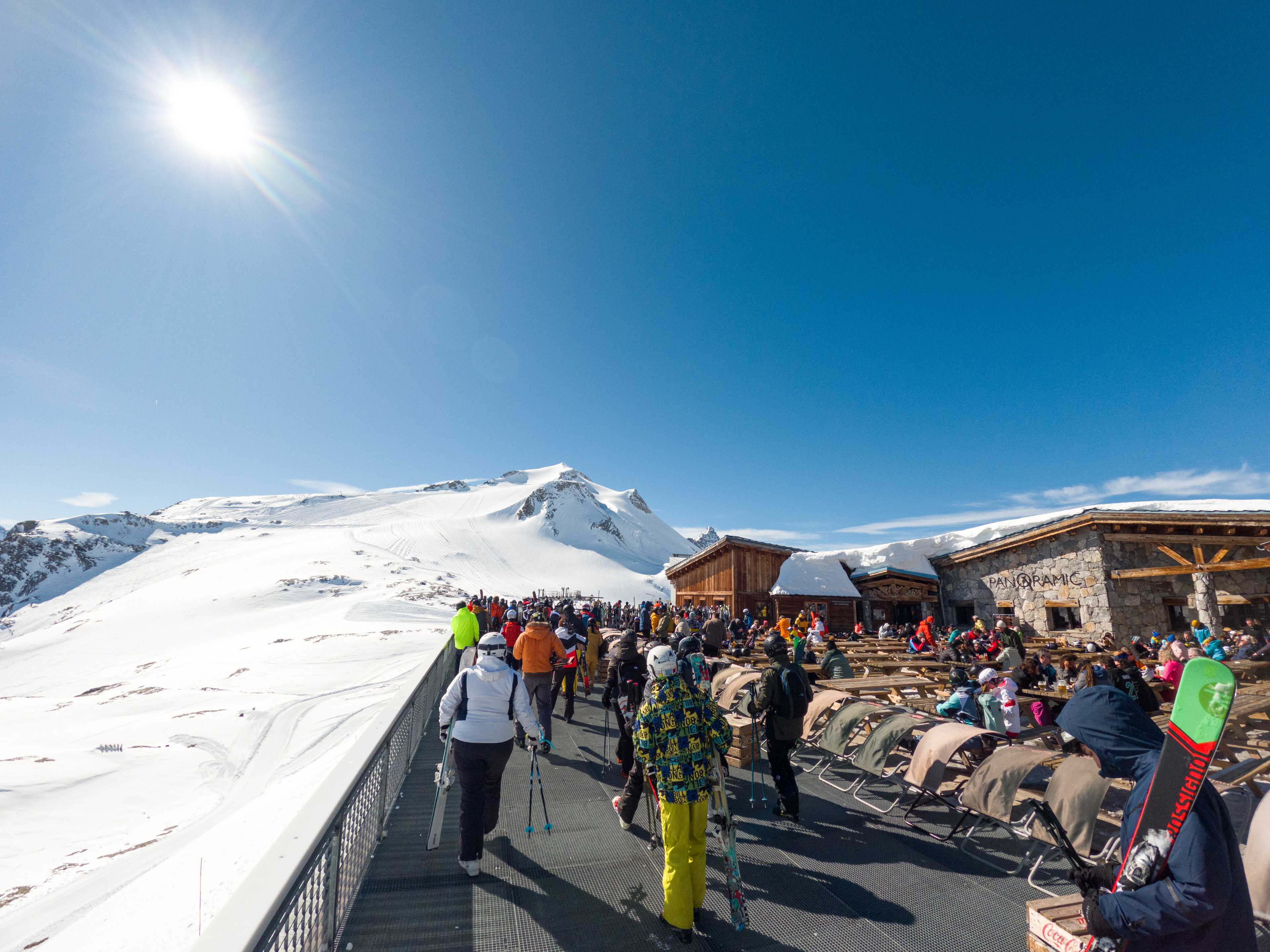 Lodowiec La Grande Motte (3456 m n.p.m.), Tignes