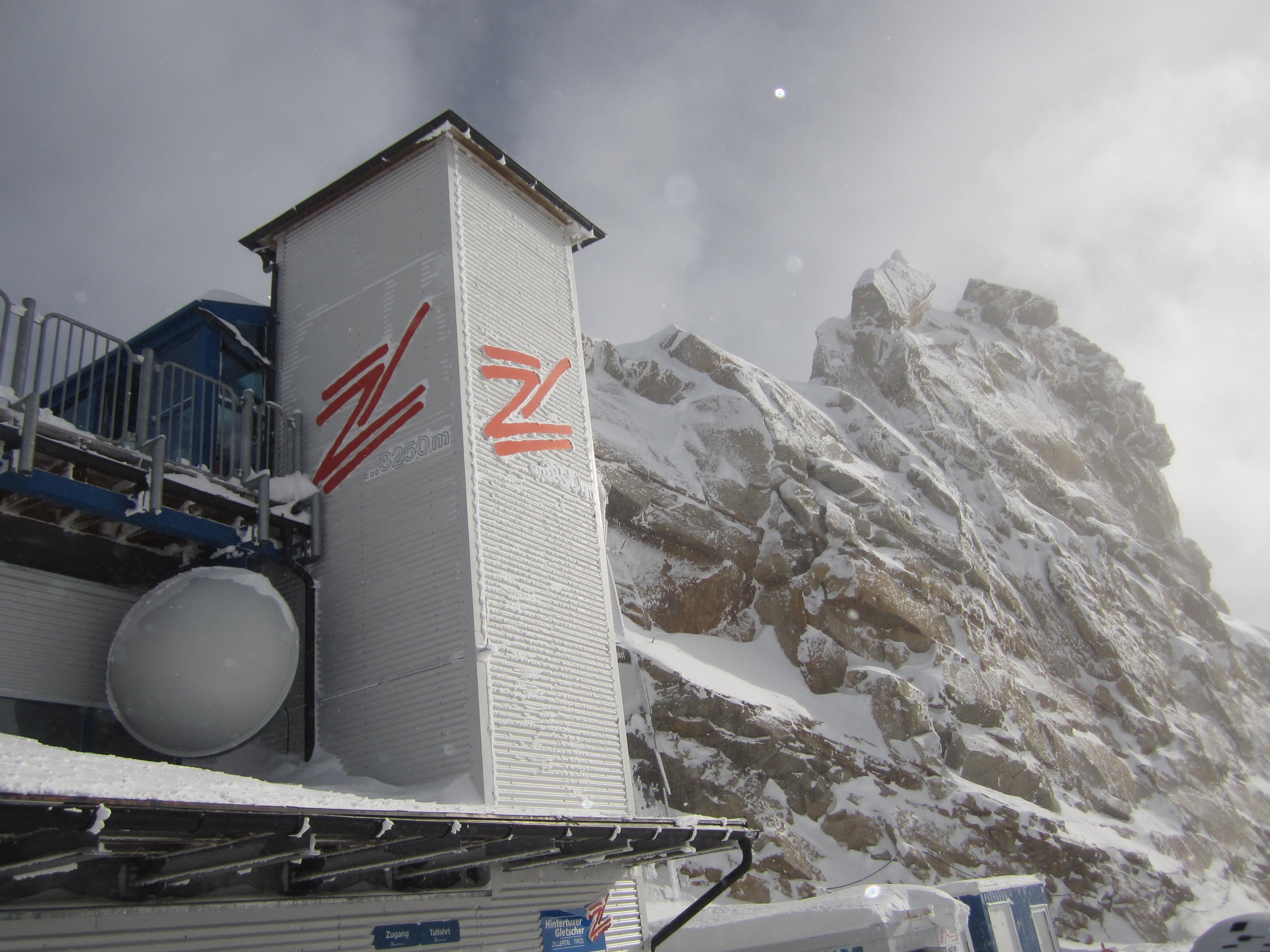 Szczyt Gefroene Wand, Hintertux