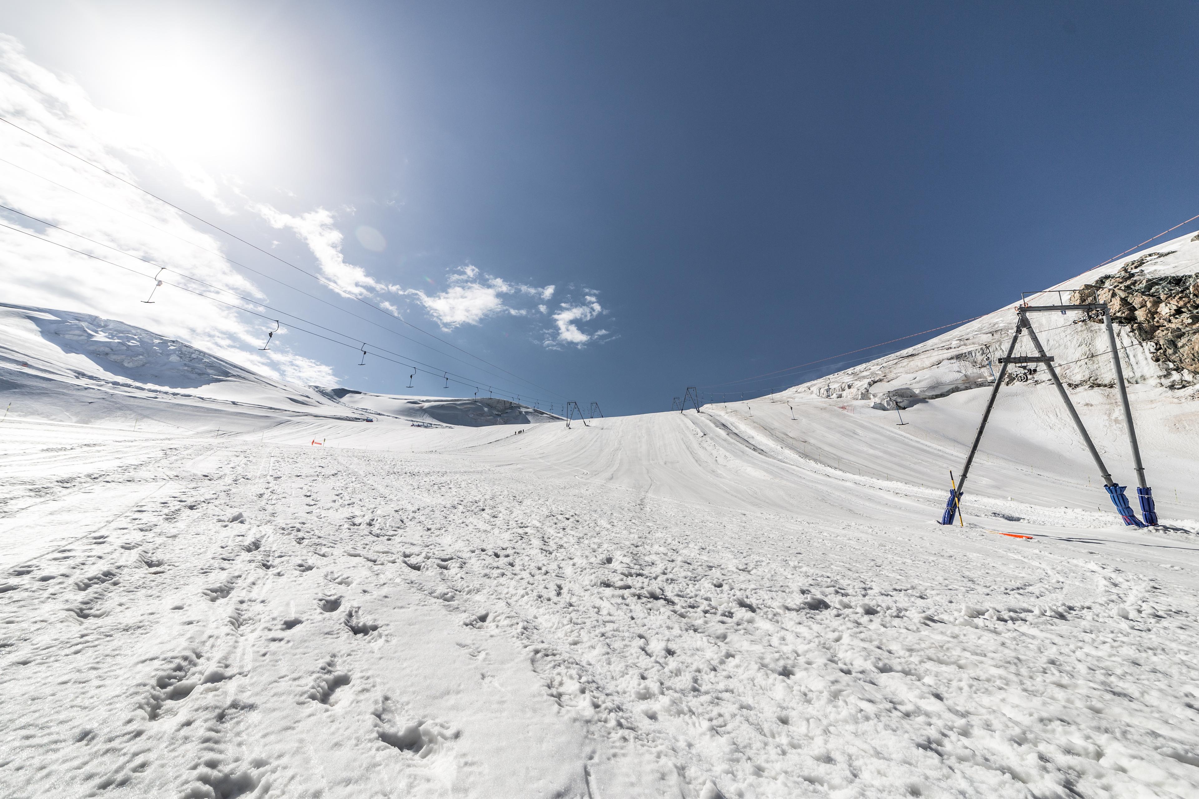 Summer at Plateau Rosa, Matterhorn Glacier Paradise, Zermatt