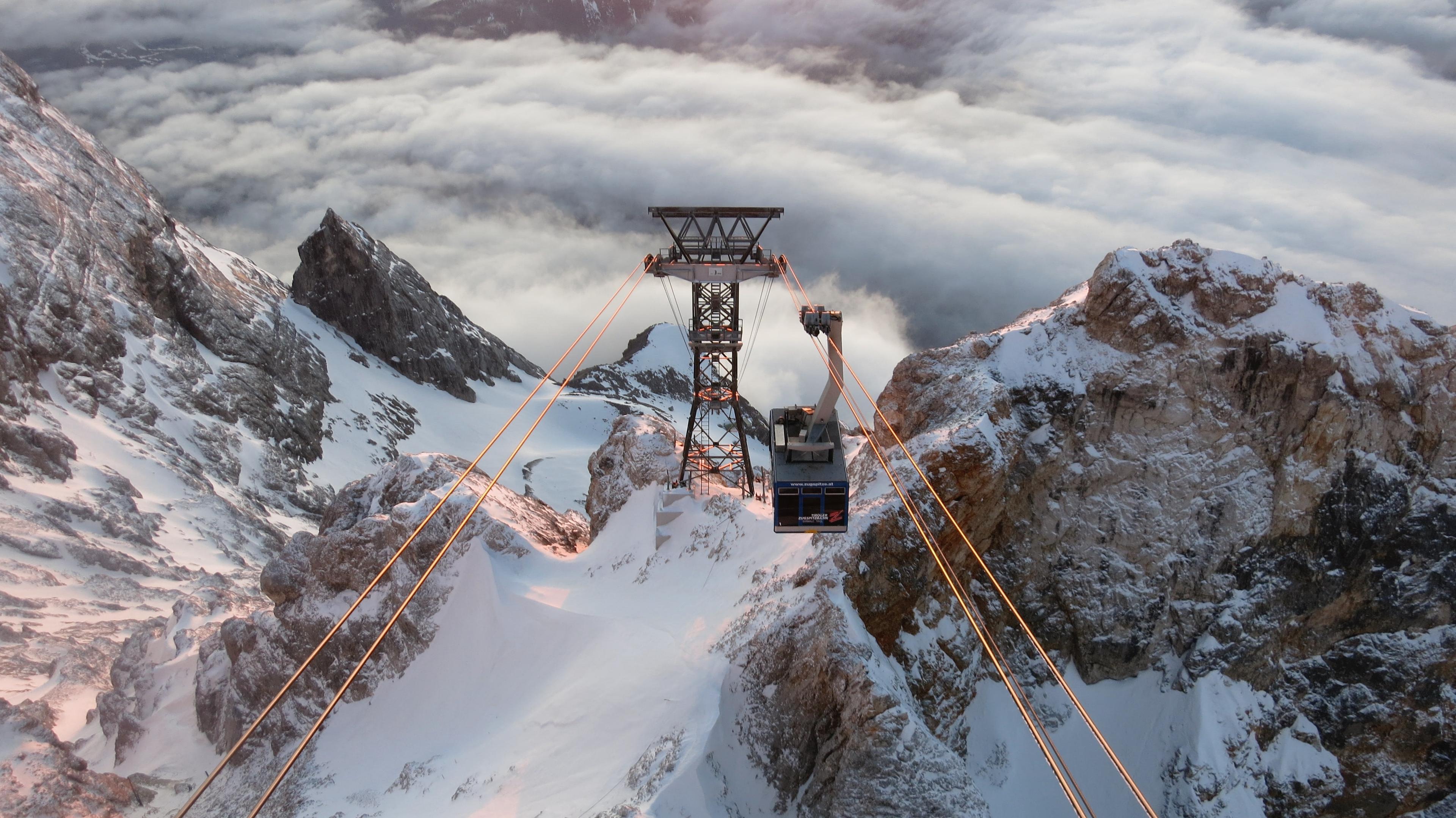 Zugspitze Aerial Tramway, Garmisch Partenkirchen, Germany