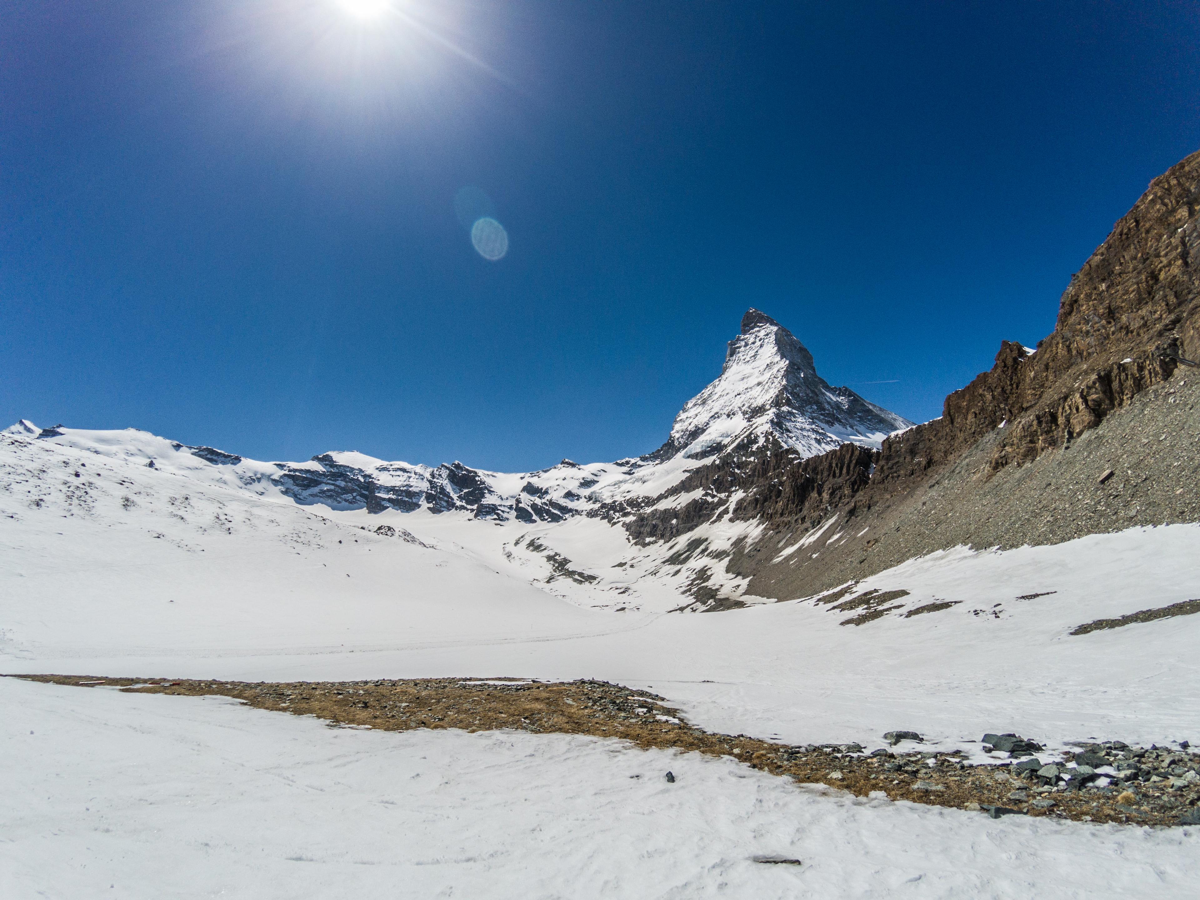 A view of Matterhorn from Schwarzsee